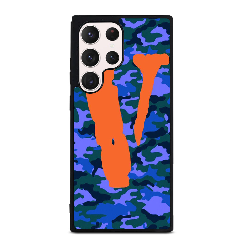 VLONE LOGO CAMO 3 Samsung Galaxy S23 Ultra Case Cover