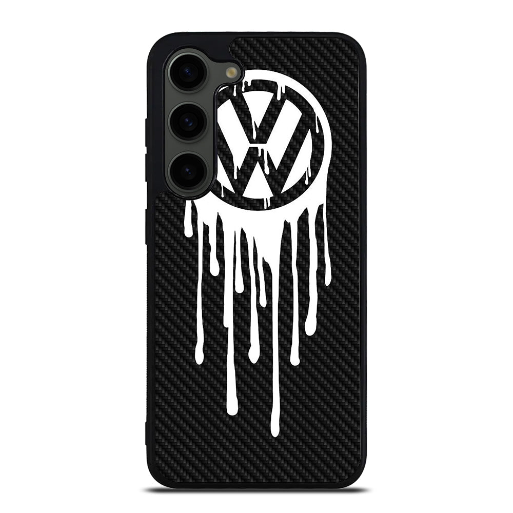 VOLKSWAGEN VW LOGO CARBON Samsung Galaxy S23 Plus Case Cover