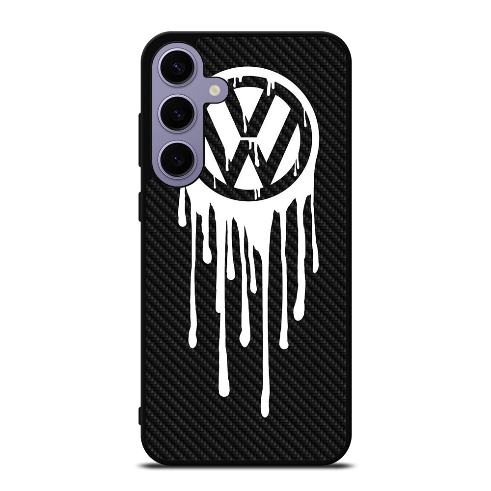 VOLKSWAGEN VW LOGO CARBON Samsung Galaxy S24 Plus Case Cover