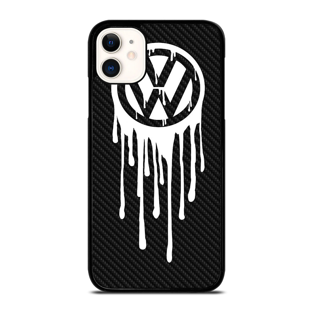 VOLKSWAGEN VW LOGO CARBON iPhone 11 Case Cover