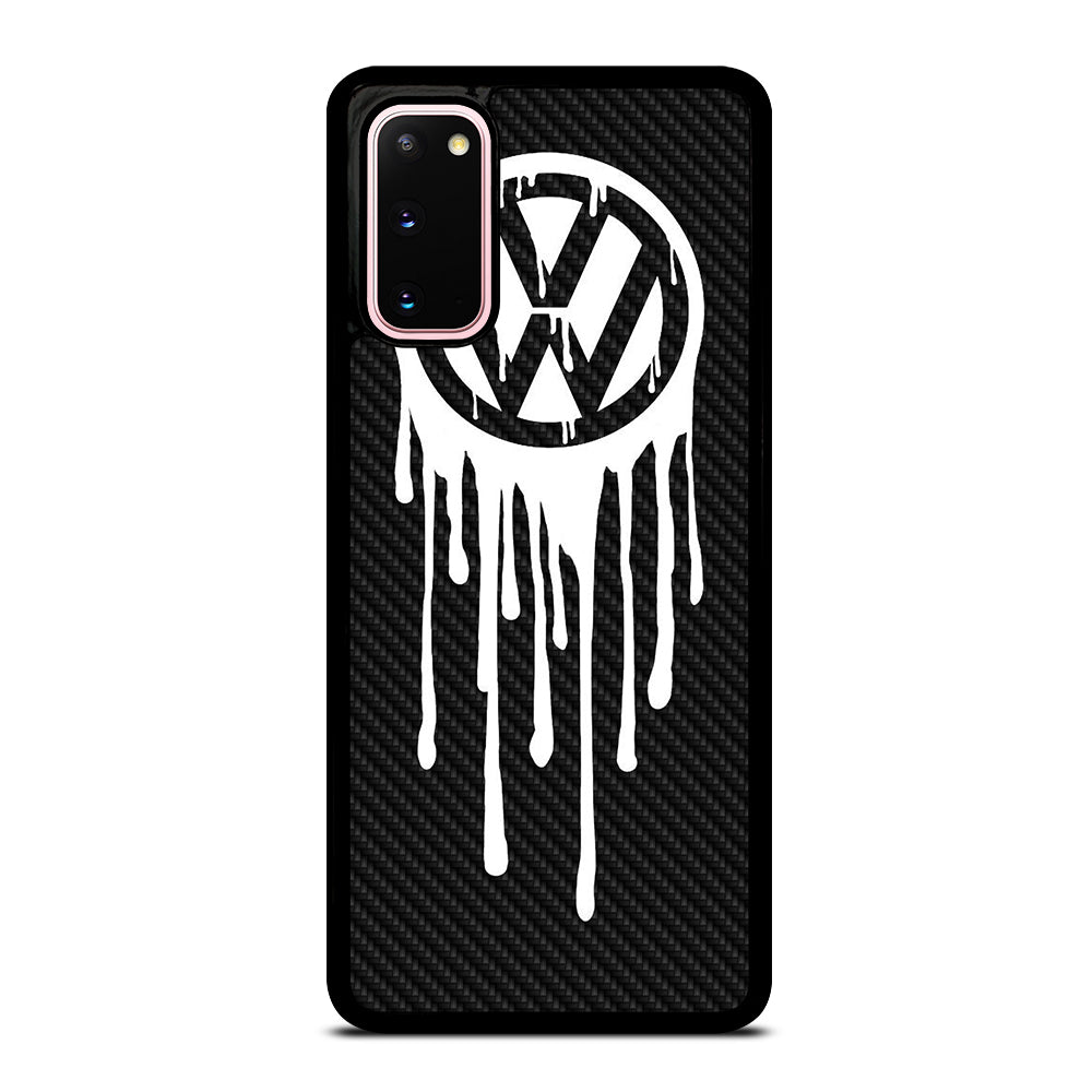 VOLKSWAGEN VW LOGO CARBON Samsung Galaxy S20 Case Cover