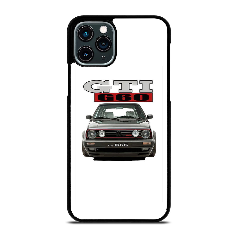 VW VOLKSWAGEN GTI CAR BLACK iPhone 11 Pro Case Cover