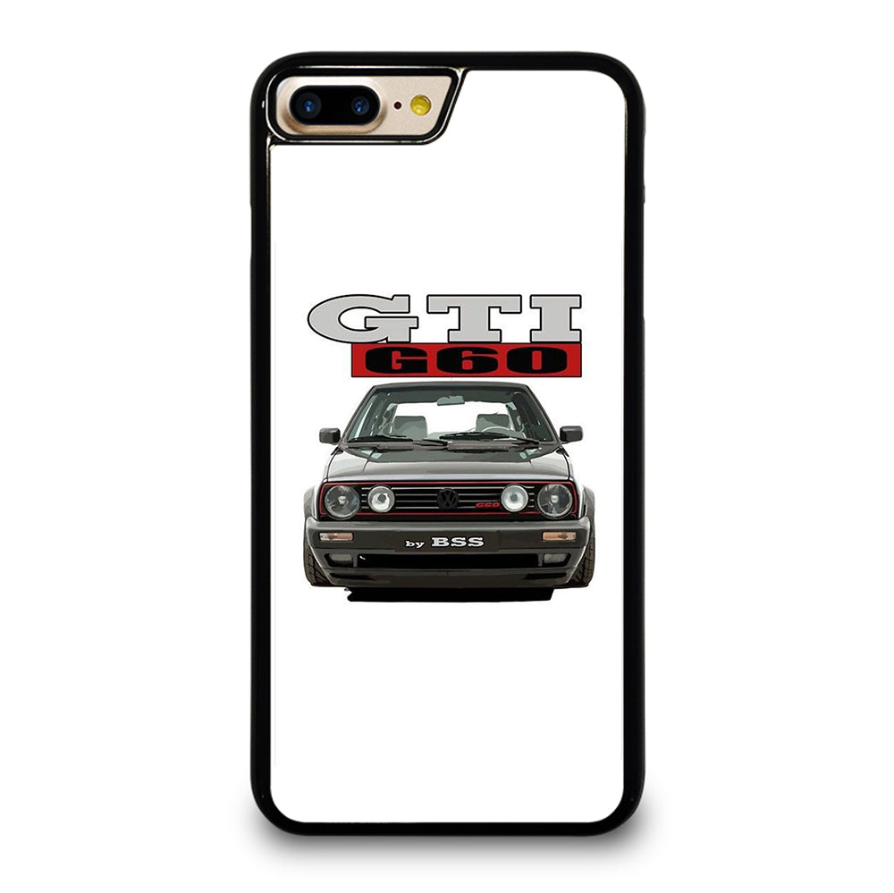 VW VOLKSWAGEN GTI CAR BLACK iPhone 7 / 8 Plus Case Cover
