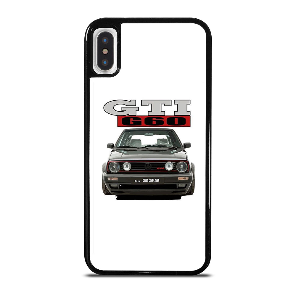 VW VOLKSWAGEN GTI CAR BLACK iPhone X / XS Case Cover
