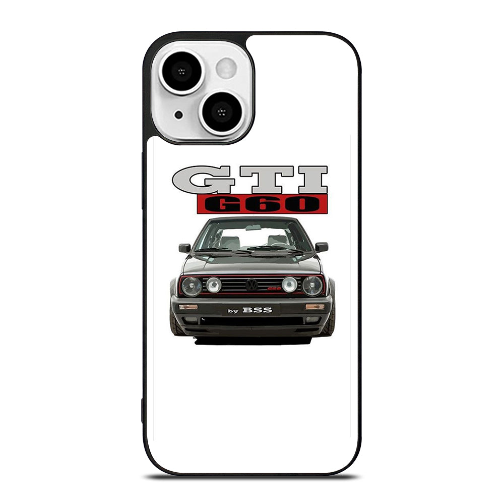VW VOLKSWAGEN GTI CAR BLACK iPhone 13 Mini Case Cover