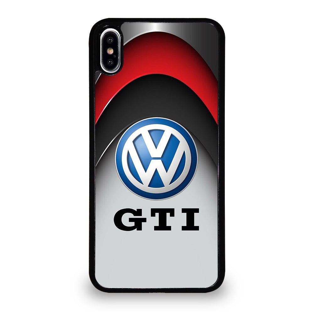 VW VOLKSWAGEN GTI LOGO iPhone XS Max Case Cover