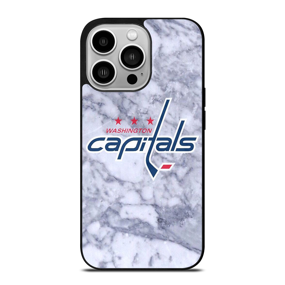 WASHINGTON CAPITALS MARBLE LOGO iPhone 14 Pro Case Cover