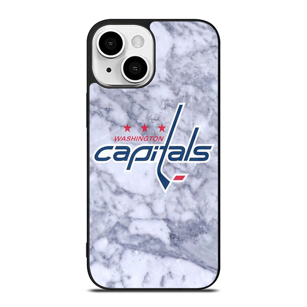 WASHINGTON CAPITALS MARBLE LOGO iPhone 13 Mini Case Cover