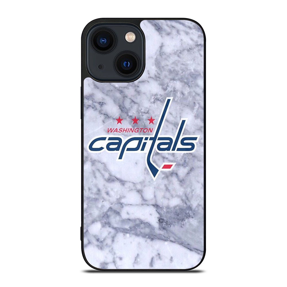 WASHINGTON CAPITALS MARBLE LOGO iPhone 14 Plus Case Cover