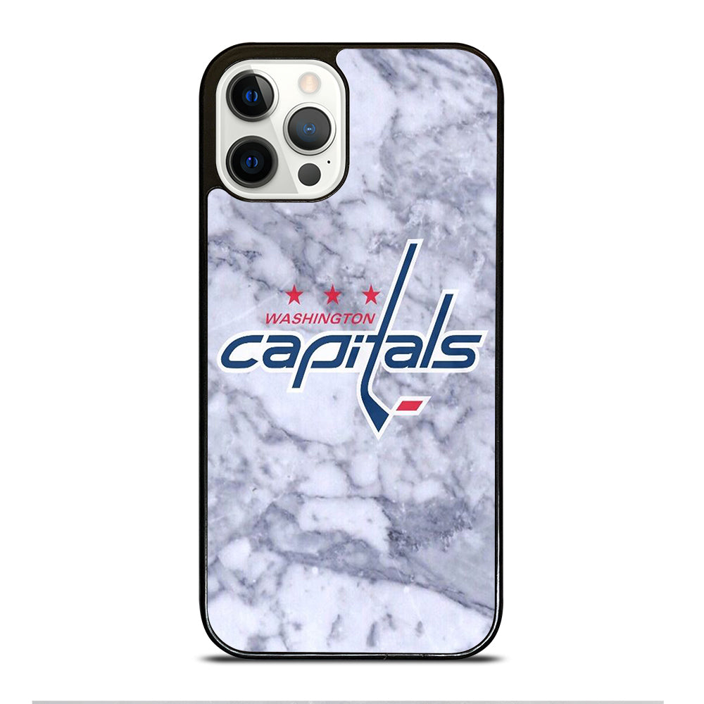 WASHINGTON CAPITALS MARBLE LOGO iPhone 12 Pro Case Cover