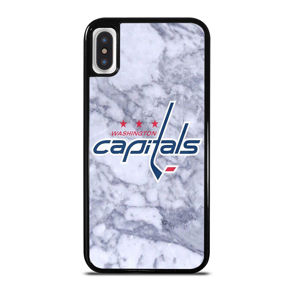 WASHINGTON CAPITALS MARBLE LOGO iPhone X / XS Case Cover
