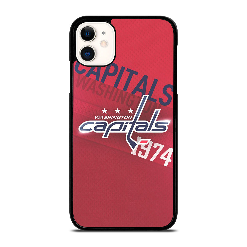 WASHINGTON CAPITALS NHL LOGO iPhone 11 Case Cover