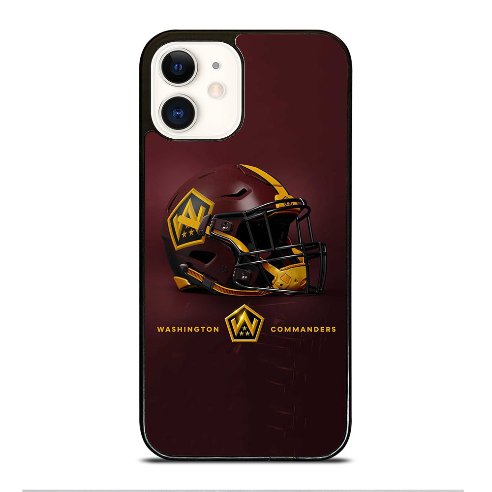 WASHINGTON COMMANDERS HELMET iPhone 12 Case Cover