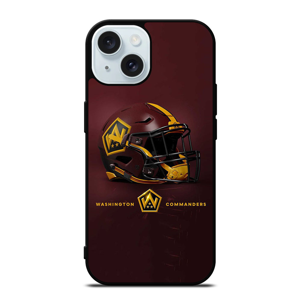 WASHINGTON COMMANDERS HELMET iPhone 15 Case Cover