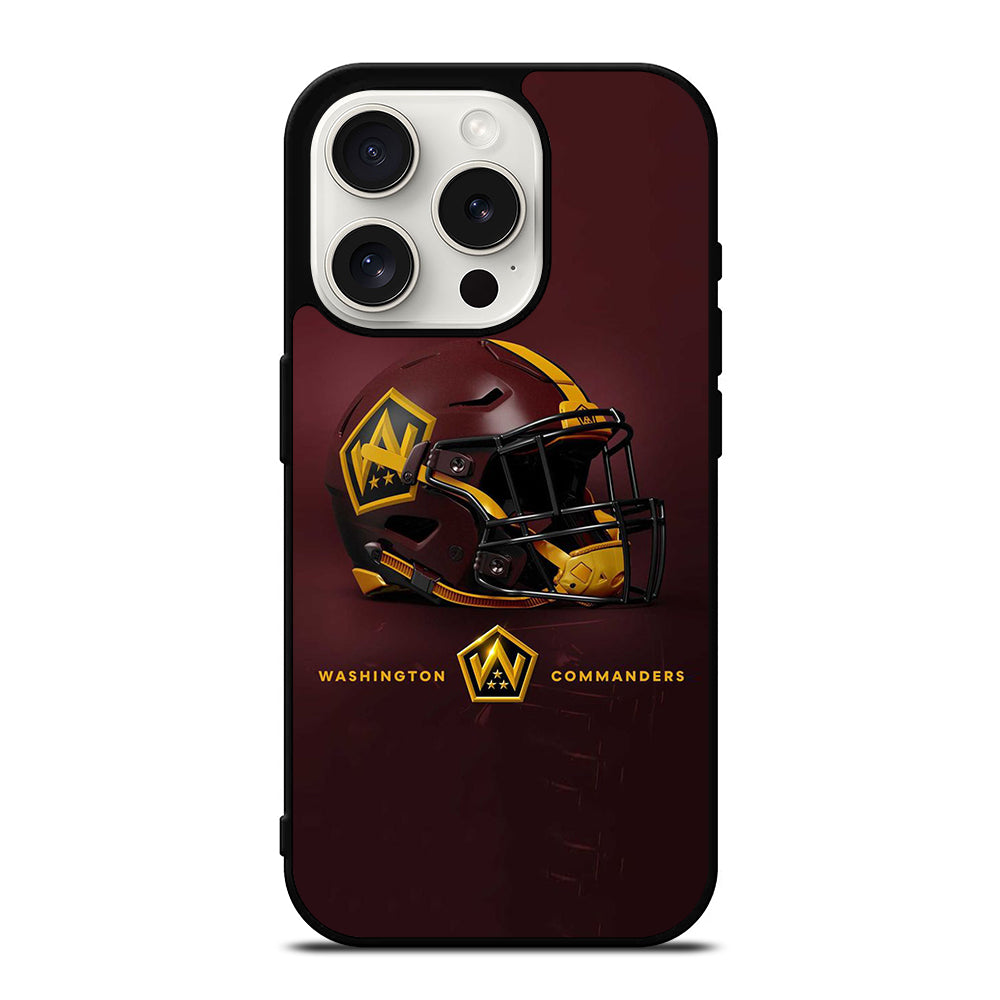 WASHINGTON COMMANDERS HELMET iPhone 15 Pro Case Cover