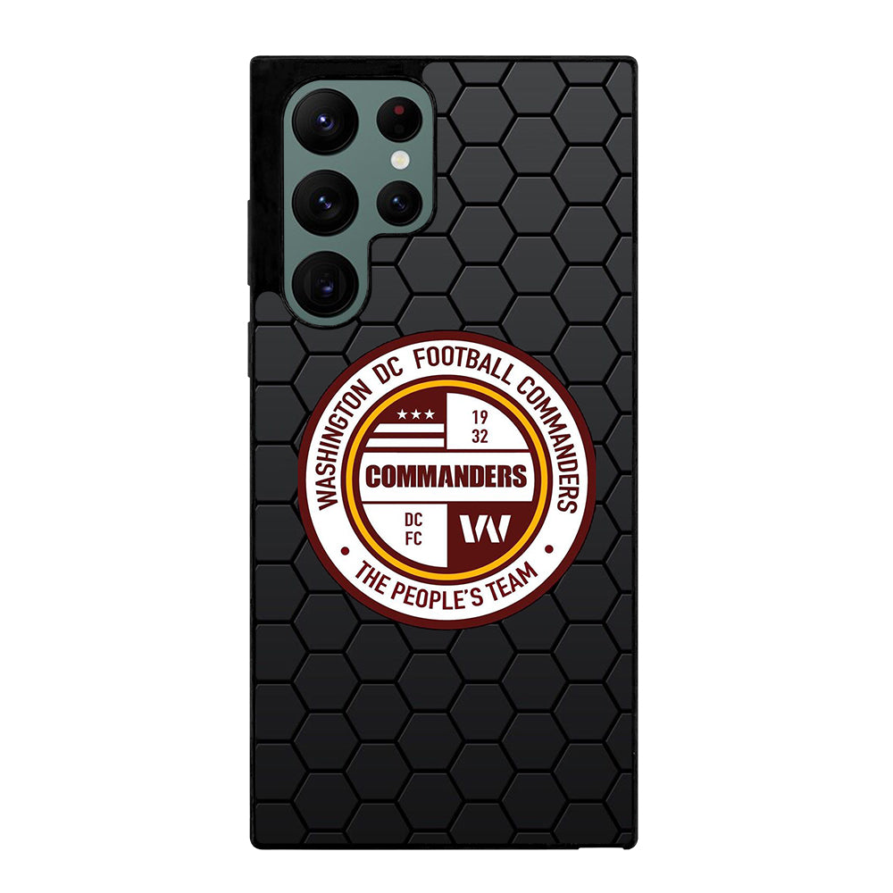 WASHINGTON COMMANDERS HEXAGON Samsung Galaxy S22 Ultra Case Cover