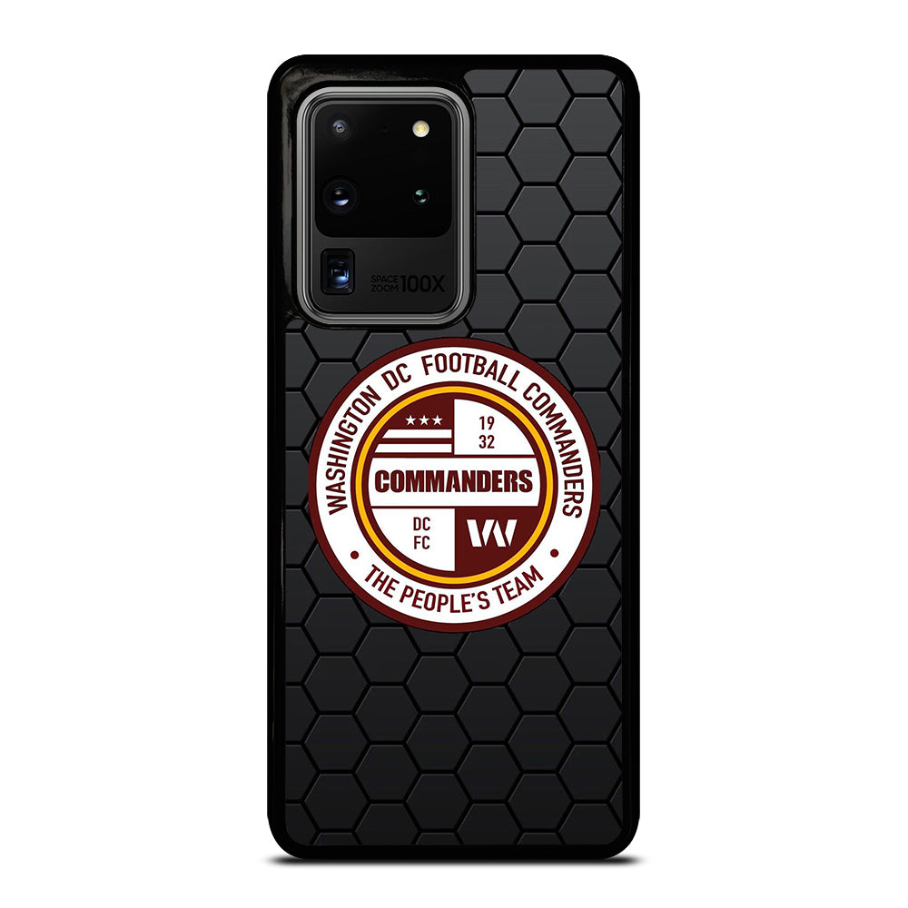 WASHINGTON COMMANDERS HEXAGON Samsung Galaxy S20 Ultra Case Cover