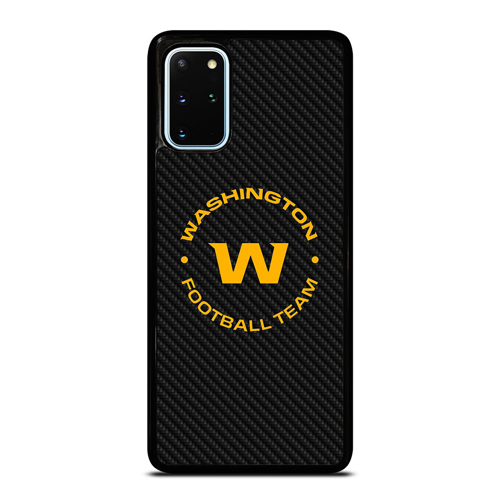 WASHINGTON FOOTBALL LOGO CARBON Samsung Galaxy S20 Plus Case Cover