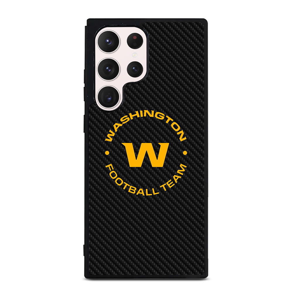 WASHINGTON FOOTBALL LOGO CARBON Samsung Galaxy S23 Ultra Case Cover