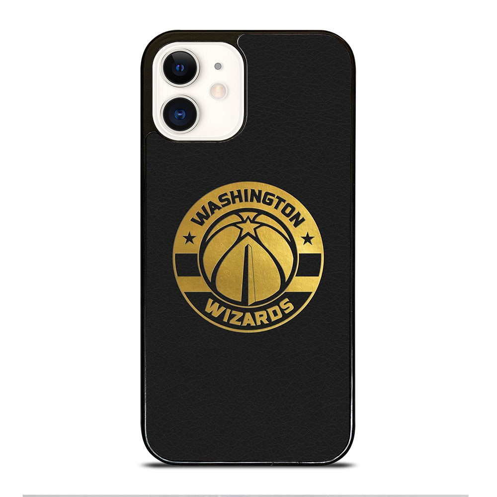 WASHINGTON WIZARDS BASKETBALL GOLD LOGO iPhone 12 Case Cover