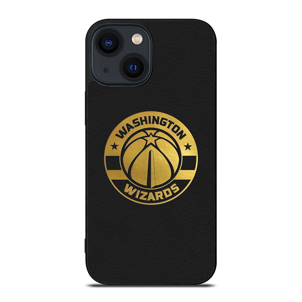 WASHINGTON WIZARDS BASKETBALL GOLD LOGO iPhone 14 Plus Case Cover