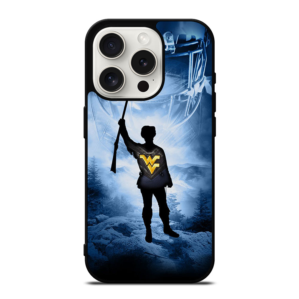 WEST VIRGINIA MOUNTAINEERS FOOTBALL 2 iPhone 15 Pro Case Cover