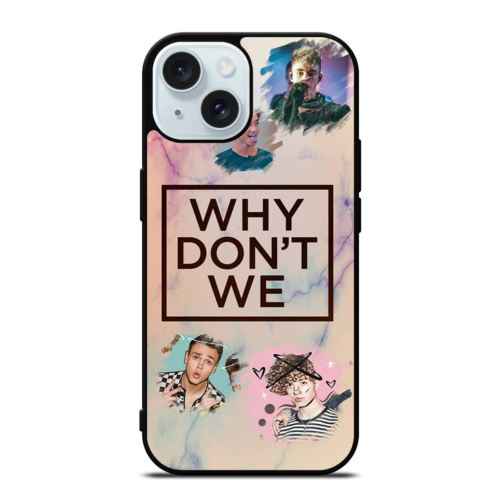 WHY DON'T WE BOY BAND 3 iPhone 15 Case Cover