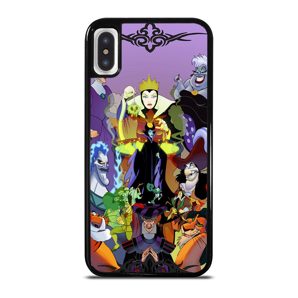 WICKED DISNEY VILLAINS CARTOON 3 iPhone X / XS Case Cover