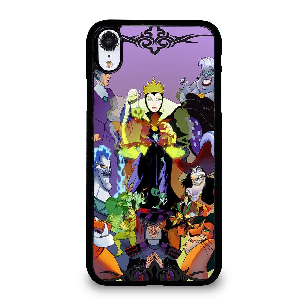 WICKED DISNEY VILLAINS CARTOON 3 iPhone XR Case Cover