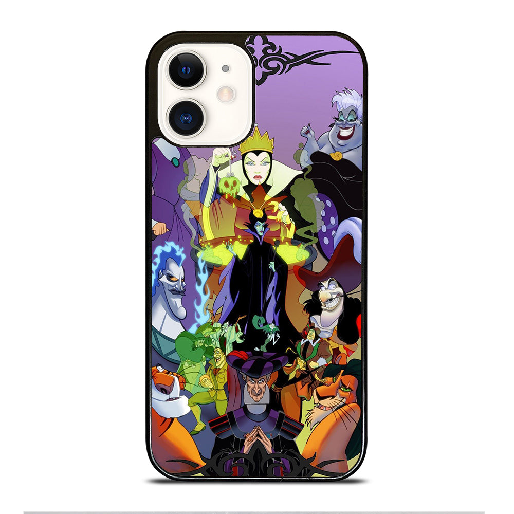 WICKED DISNEY VILLAINS CARTOON 3 iPhone 12 Case Cover