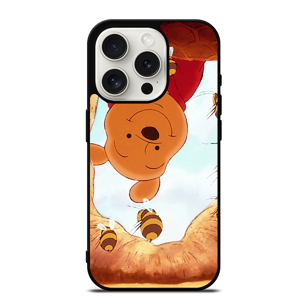 WINNIE THE POOH AND BEE iPhone 15 Pro Case Cover