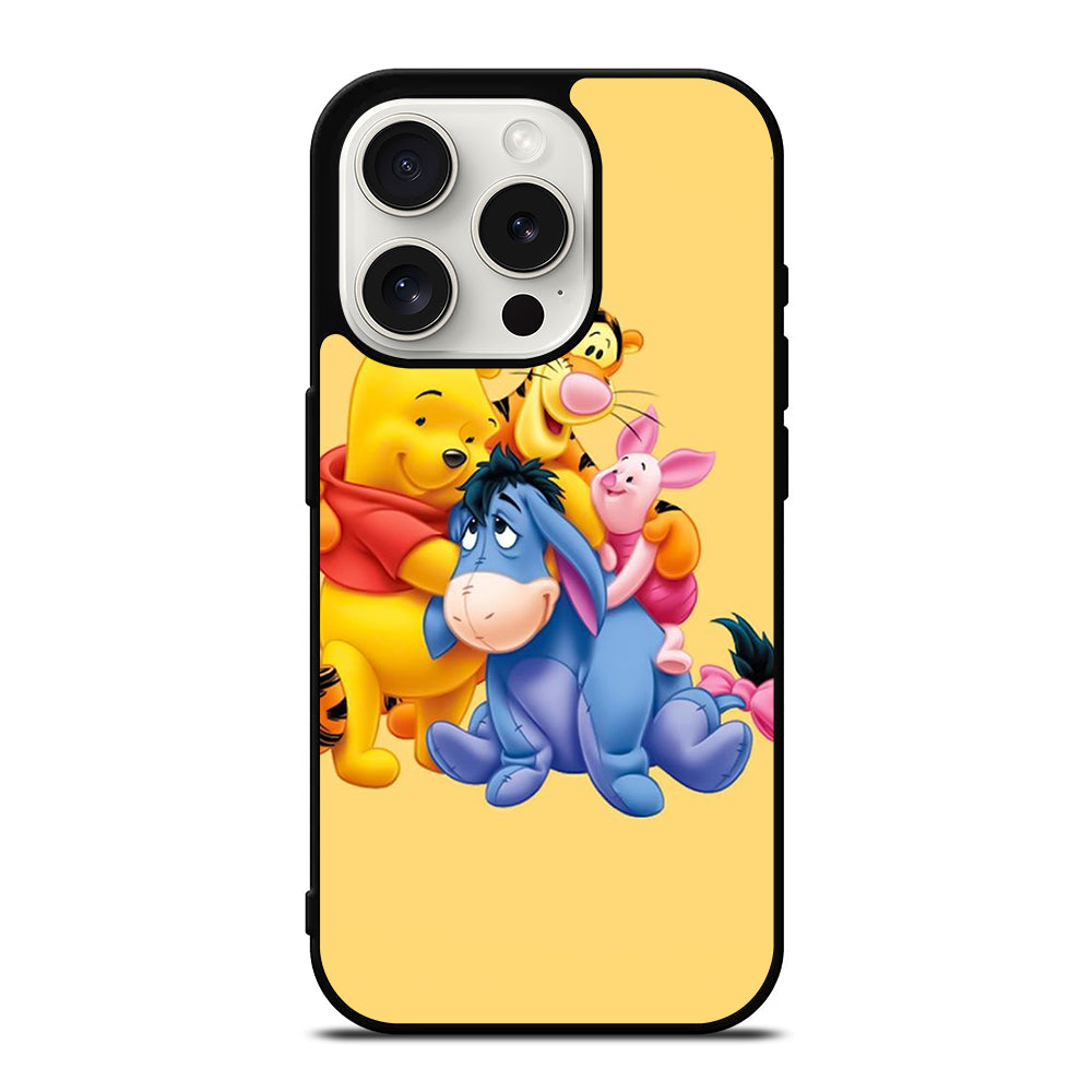 WINNIE THE POOH AND FRIENDS iPhone 15 Pro Case Cover