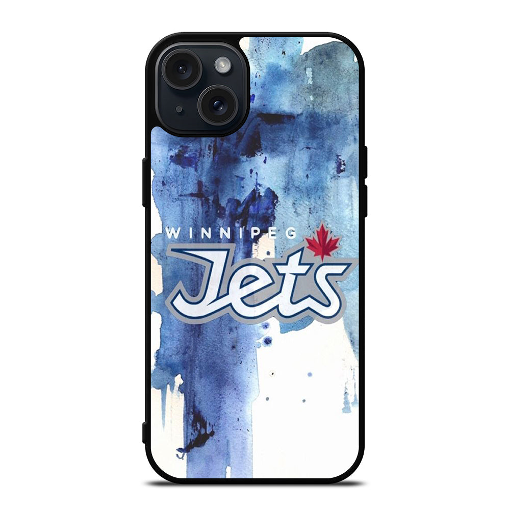 WINNIPEG JETS ART LOGO iPhone 15 Plus Case Cover