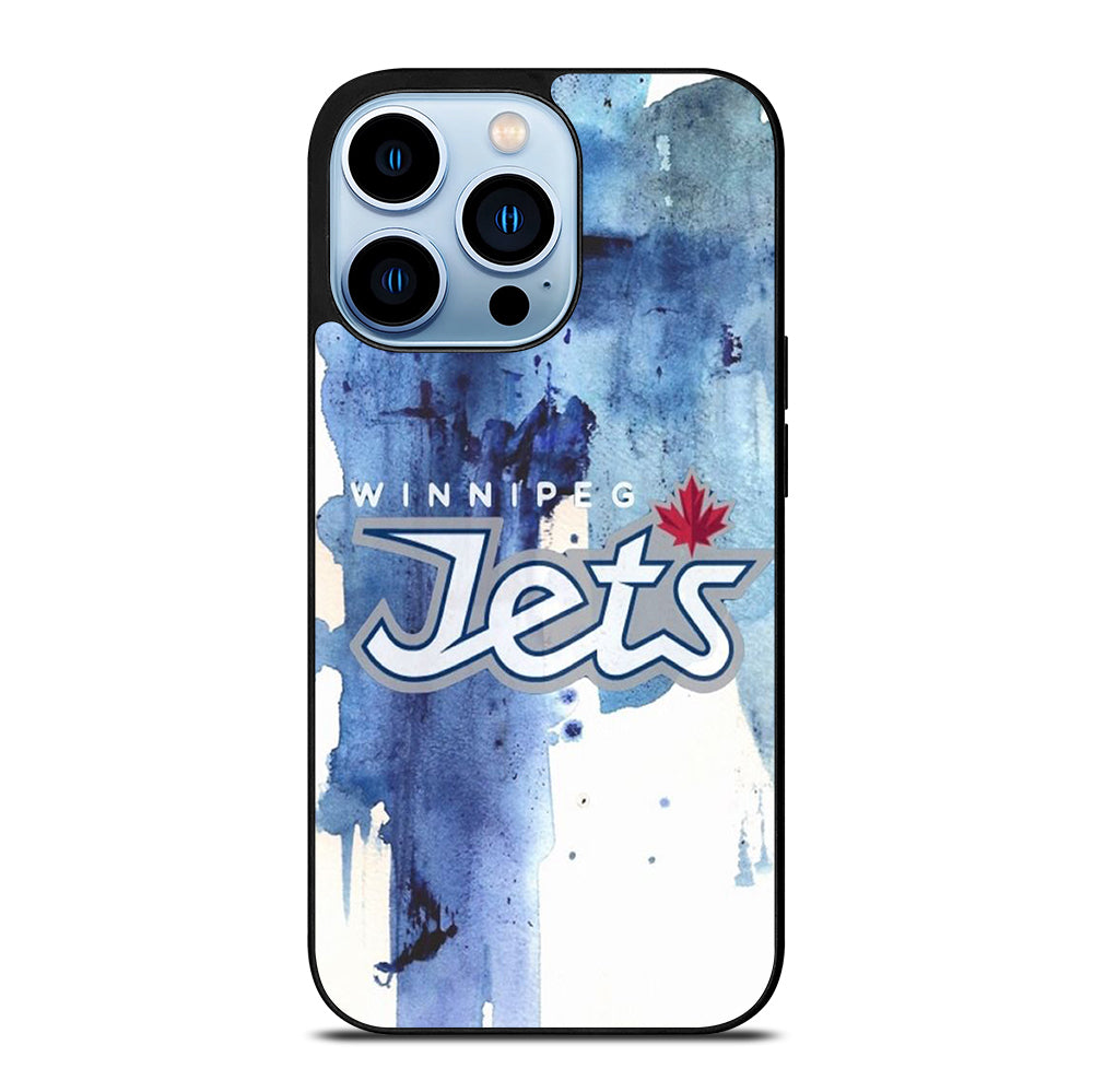 WINNIPEG JETS ART LOGO iPhone 13 Pro Max Case Cover