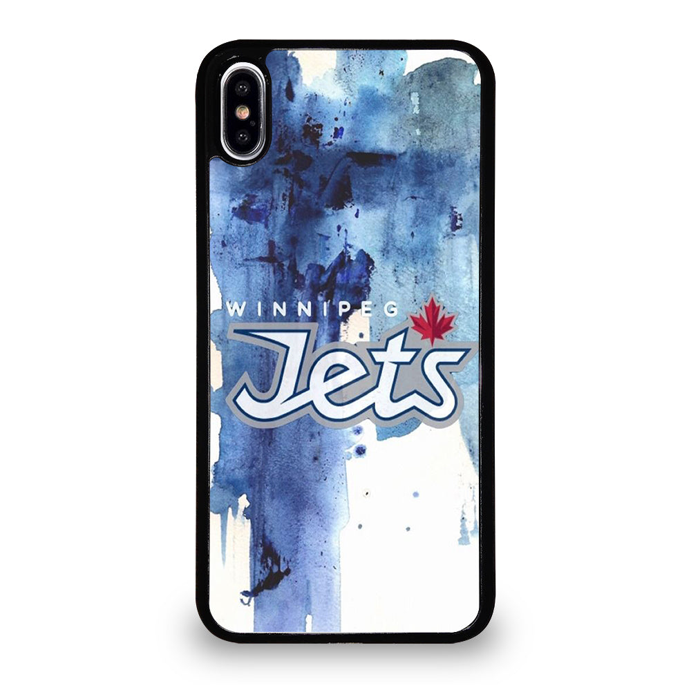 WINNIPEG JETS ART LOGO iPhone XS Max Case Cover