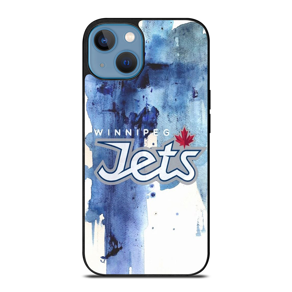 WINNIPEG JETS ART LOGO iPhone 13 Case Cover