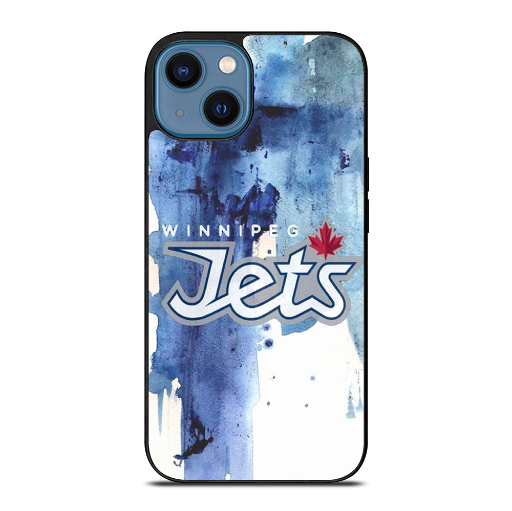 WINNIPEG JETS ART LOGO iPhone 14 Case Cover