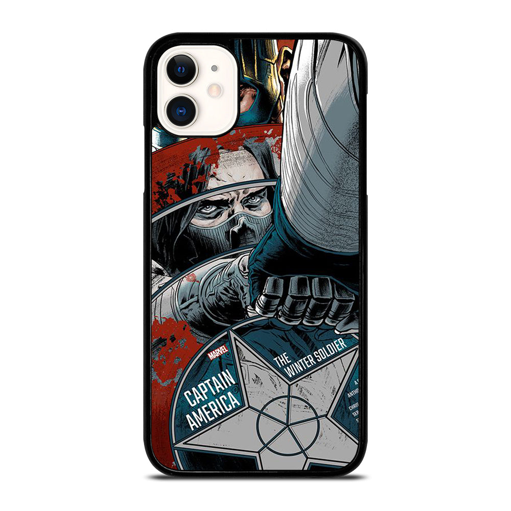 WINTER SOLDIER MARVEL COMIC iPhone 11 Case Cover