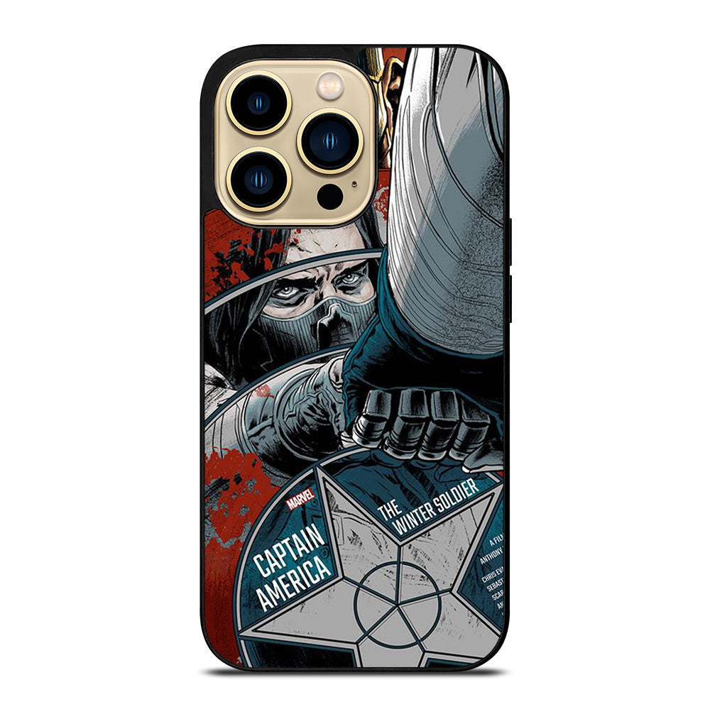 WINTER SOLDIER MARVEL COMIC iPhone 14 Pro Max Case Cover