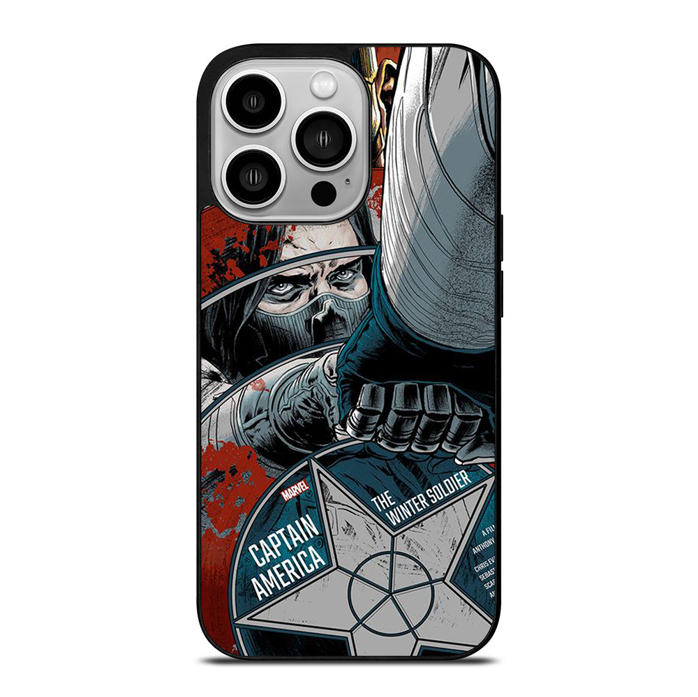 WINTER SOLDIER MARVEL COMIC iPhone 14 Pro Case Cover