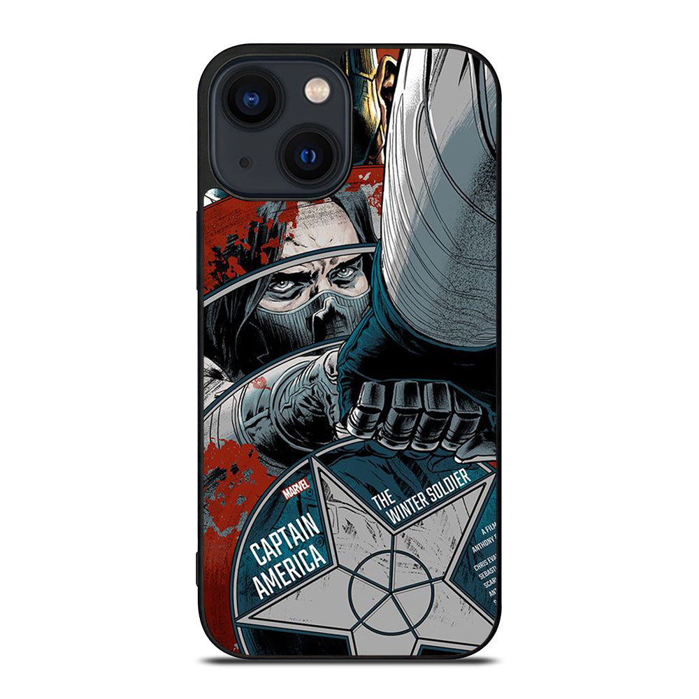 WINTER SOLDIER MARVEL COMIC iPhone 14 Plus Case Cover