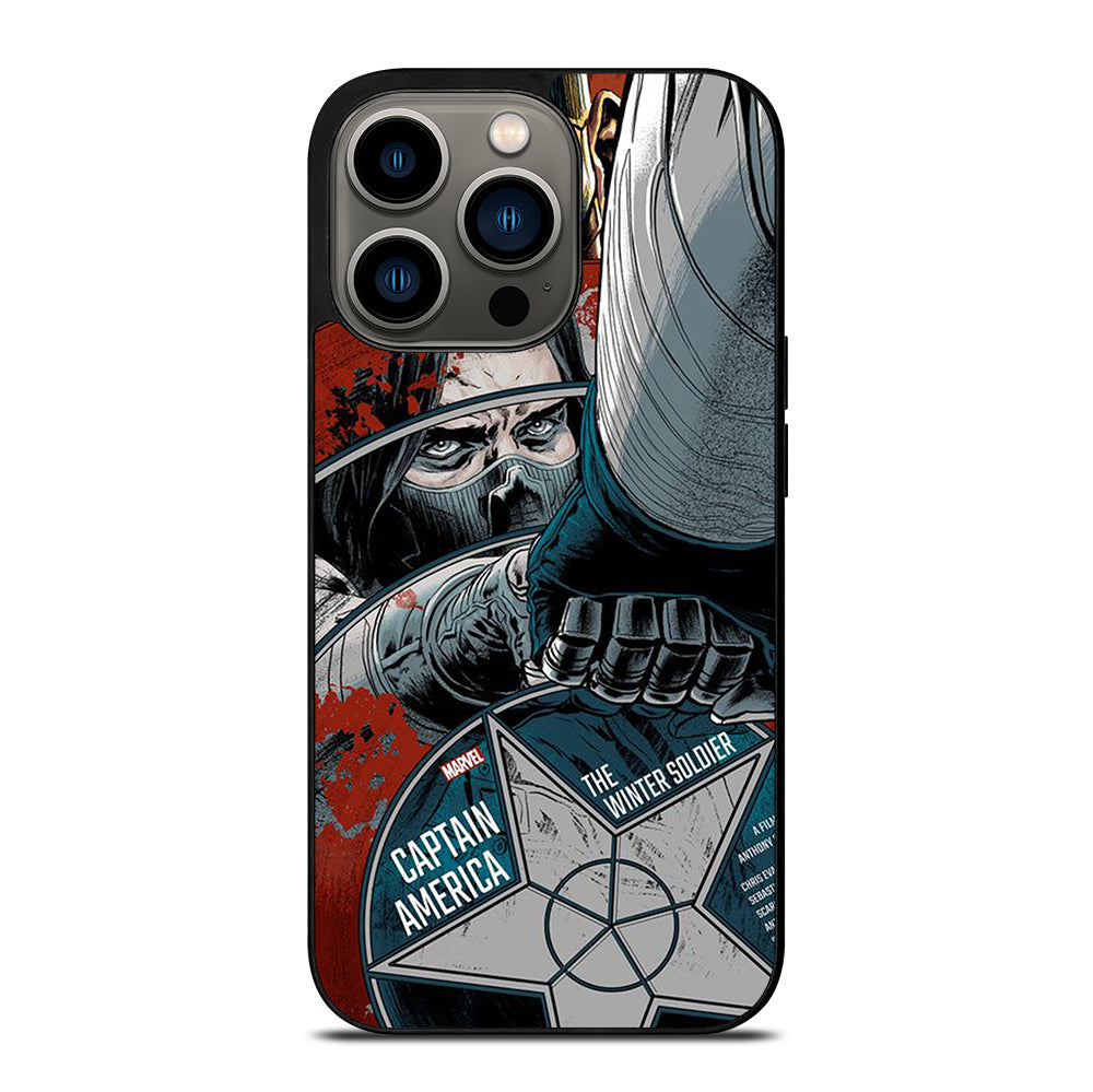 WINTER SOLDIER MARVEL COMIC iPhone 13 Pro Case Cover
