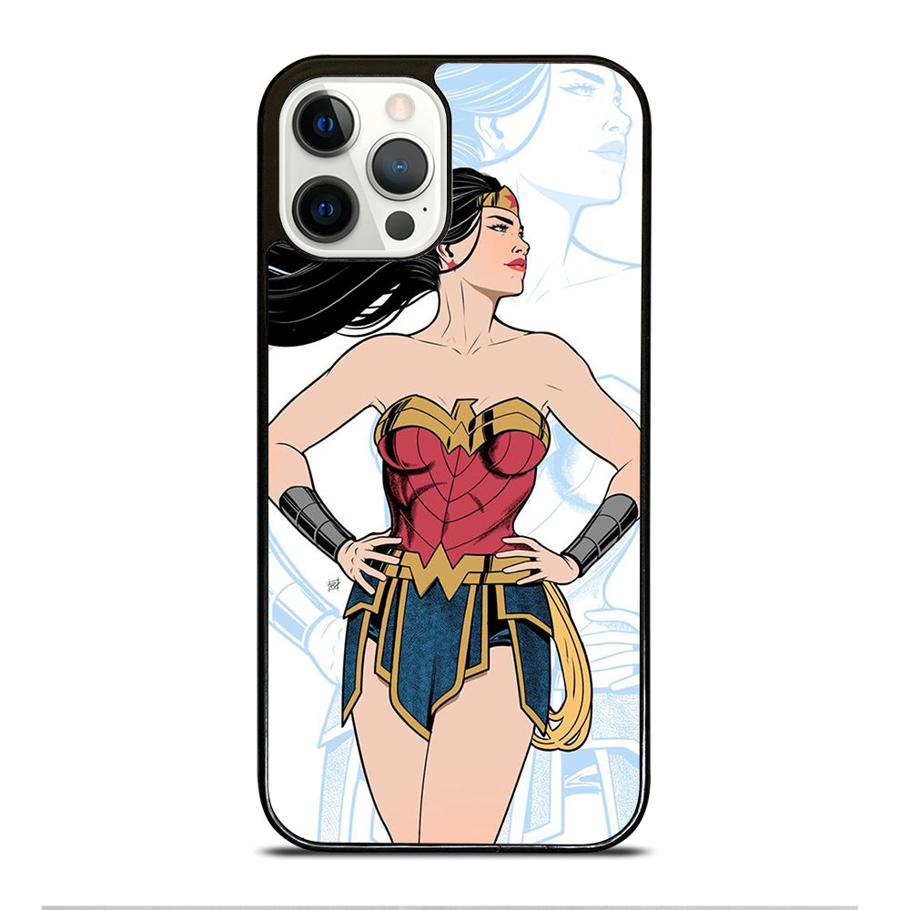 WONDER WOMAN CARTOON iPhone 12 Pro Case Cover