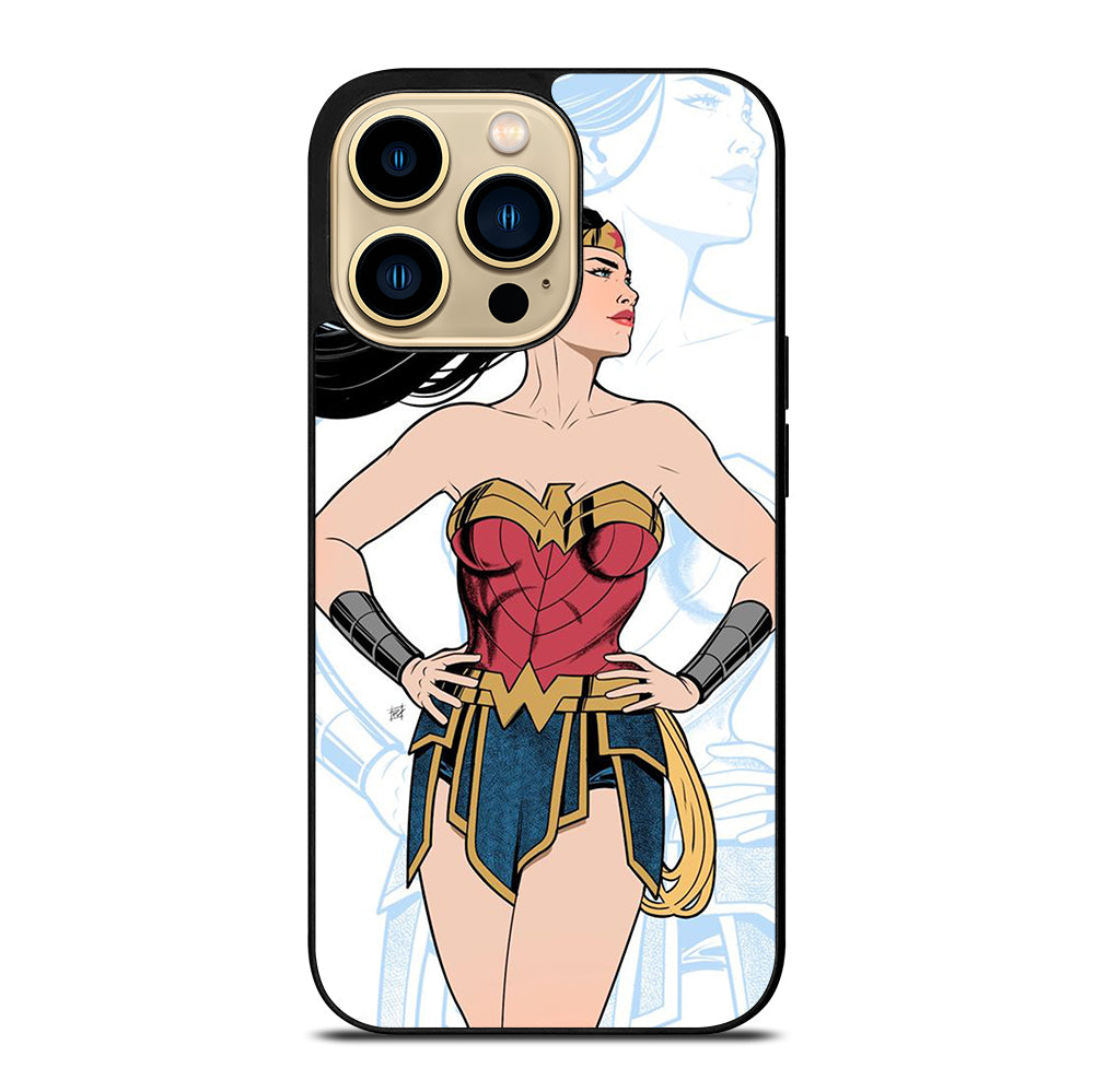 WONDER WOMAN CARTOON iPhone 14 Pro Max Case Cover