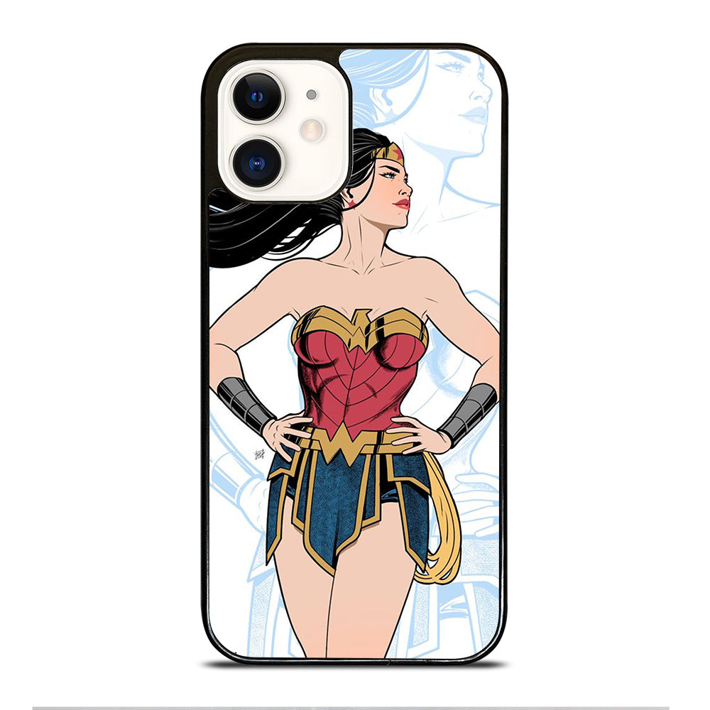 WONDER WOMAN CARTOON iPhone 12 Case Cover