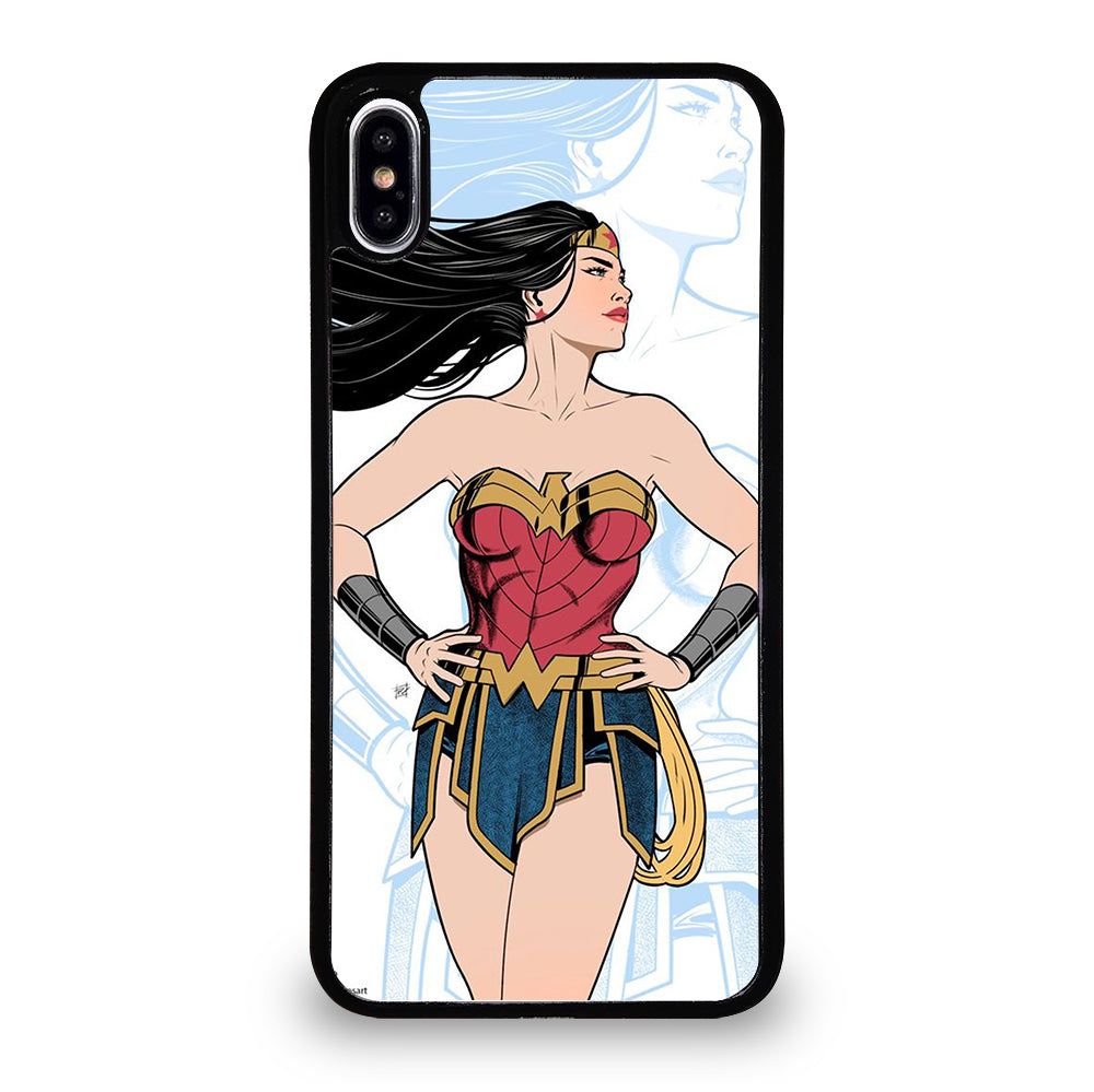 WONDER WOMAN CARTOON iPhone XS Max Case Cover