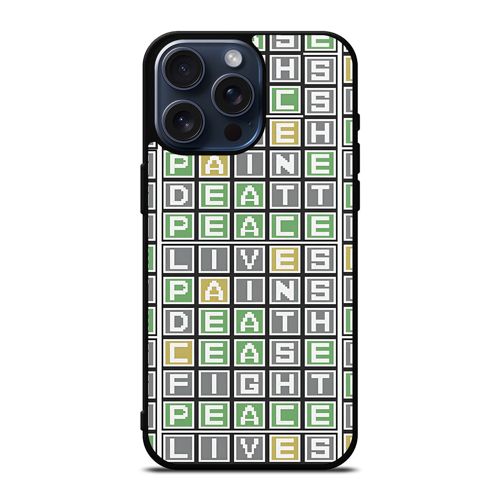 WORDLE GAME 2 iPhone 15 Pro Max Case Cover