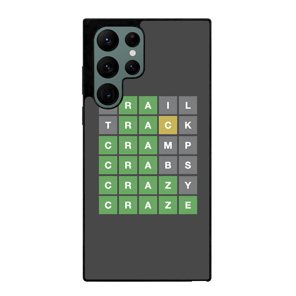 WORDLE GAME 3 Samsung Galaxy S22 Ultra Case Cover