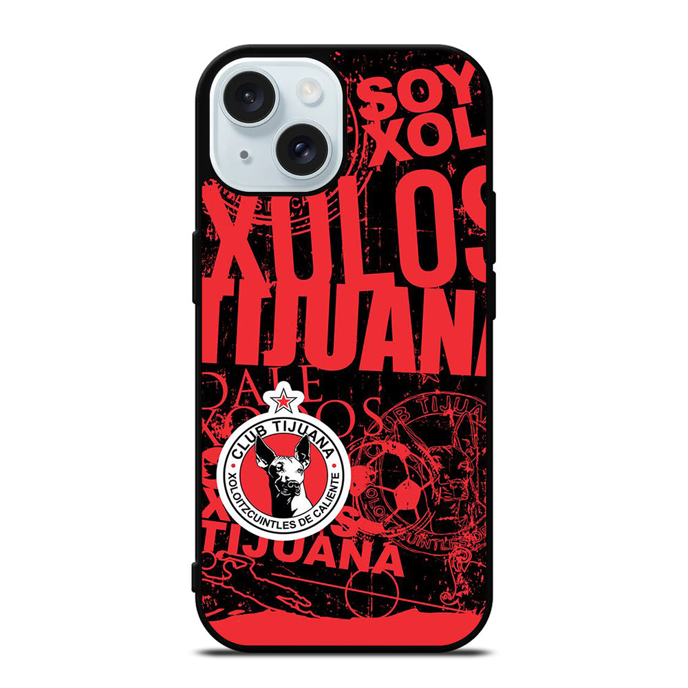 XOLOS TIJUANA FOOTBALL LOGO 2 iPhone 15 Case Cover