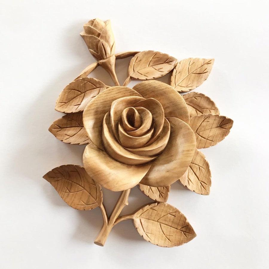 Beauty Rose Wall Art Frameless Decoration